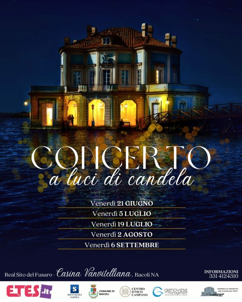 concerto a luci di candela - casina vanvitelliana - 2024